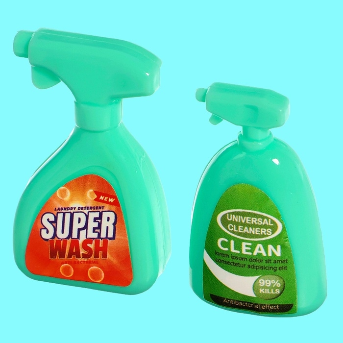 Набор мебели для кукол &laquo;Ванная комната&raquo;, санузел, раковина, постирочная