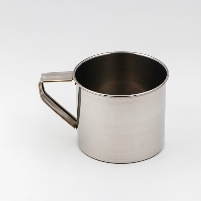 Кружка из нержавеющей стали, 500 мл, d=10 см