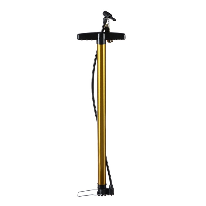 Насос для велосипеда ONLYTOP, 57 см, цвет МИКС