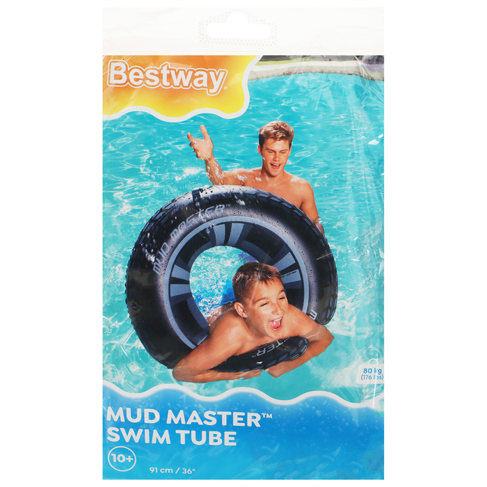 Круг для плавания Mud Master, d=91 см, от 10 лет, 36016 Bestway