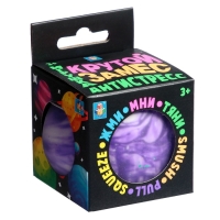 Игрушка-антистресс &laquo;Шар галактика&raquo;, Крутой замес, 7 см, 6 цветов МИКС