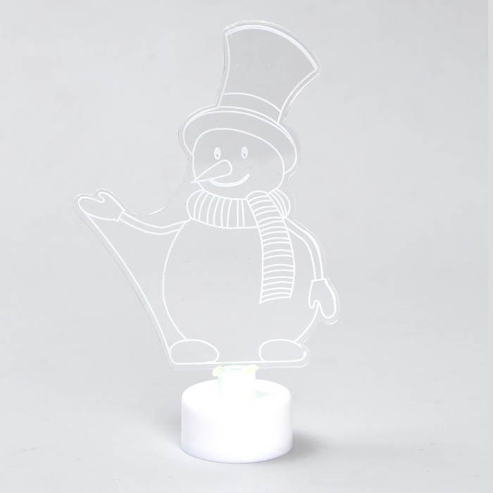 Свеча светодиодная «Снеговик» Свеча светодиодная «Снеговик»