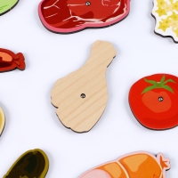 Разивающая игра сортер &laquo;Кастрюля с супами&raquo;