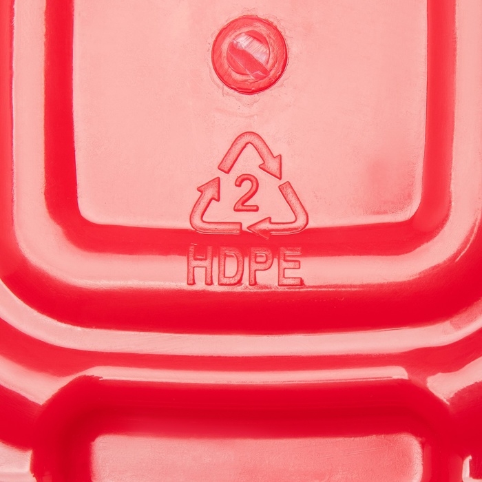 Ведро для уборки, 5.6 л, 21.5&times;23&times;18.5 см, красный