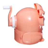 Точилка механическая с контейнером Сова Персиковая Точилка механическая с контейнером Сова Персиковая