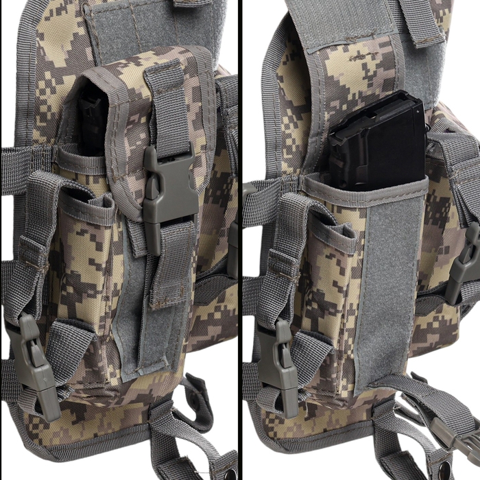 Система разгрузочная, камуфляж серый