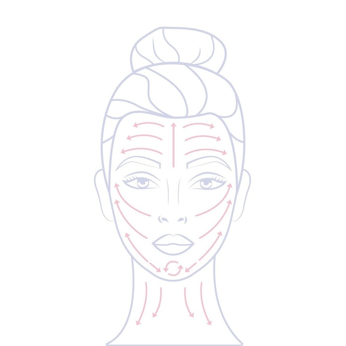 Массажёр для лица и зоны декольте, с шипами, 15,5 × 4,6 см, цвет бежевый Массажёр для лица и зоны декольте, с шипами, 15,5 × 4,6 см, цвет бежевый