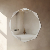 Зеркало, настенное, с пескоструйной графикой, 50×50 см Зеркало, настенное, с пескоструйной графикой, 50×50 см