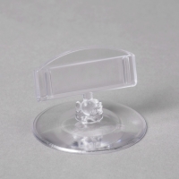 Ценникодержатель на круглой подставке, пластик, ножка 5 см, 5×5×9 см, цвет прозрачный Ценникодержатель на круглой подставке, пластик, ножка 5 см, 5×5×9 см, цвет прозрачный