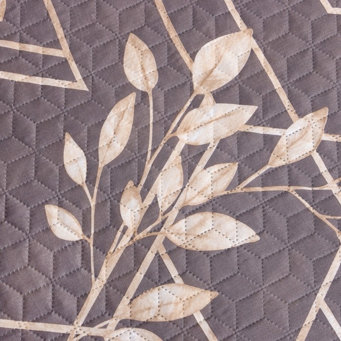 Покрывало евро макси Экономь и Я "Листопад" 240*210&plusmn;5см, 100% полиэстер, 190гр/м2