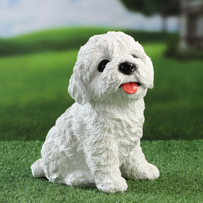 Садовая фигура Садовая фигура "Болонка" 10х13х20см