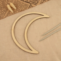 Основа для макраме &laquo;Полумесяц&raquo;, 20 &times; 15 &times; 0,4 см