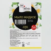Мыло жидкое Mr.White "Ландыш-Ромашка", 5 л