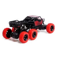 Джип радиоуправляемый «Монстр 6x6», работает от аккумулятора, МИКС Джип радиоуправляемый «Монстр 6x6», работает от аккумулятора, МИКС