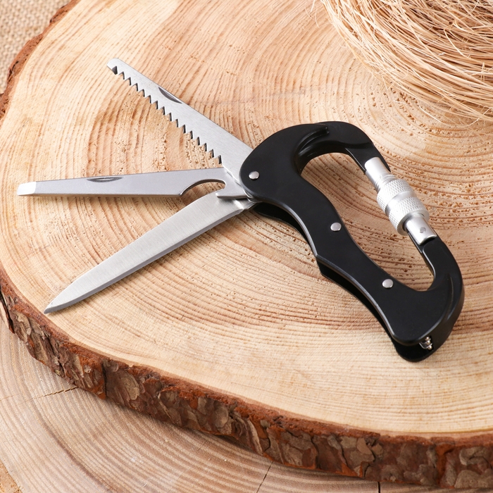 Нож складной Нож складной "Карабин" 17,5см, клинок 75мм/1,8мм