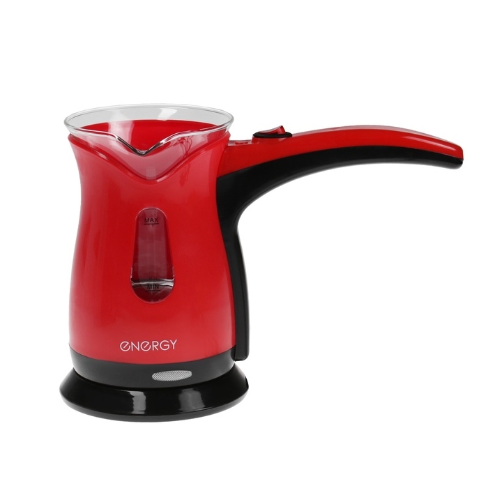 Турка электрическая Energy EN-294, 500 Вт, 0.5 л, красная Турка электрическая Energy EN-294, 500 Вт, 0.5 л, красная