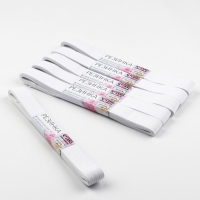 Резинки бельевые, 20 мм, 2 &plusmn; 0,5 м, 6 шт, цвет белый