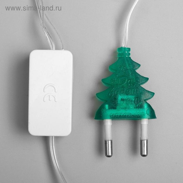 Гирлянда «Нить» 5 м с насадками «Цветочки», IP20, прозрачная нить, 20 LED, свечение мульти (RG/RB), мигание, 220 В Гирлянда «Нить» 5 м с насадками «Цветочки», IP20, прозрачная нить, 20 LED, свечение мульти (RG/RB), мигание, 220 В