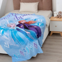 Плед "Холодное сердце" 1,5 сп, 140х210 см, 100% п/э Плед "Холодное сердце" 1,5 сп, 140х210 см, 100% п/э