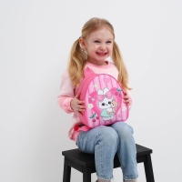 Рюкзак детский для девочки «Милота», 23 х 5 см см, отдел на молнии, цвет красный Рюкзак детский для девочки «Милота», 23 х 5 см см, отдел на молнии, цвет красный