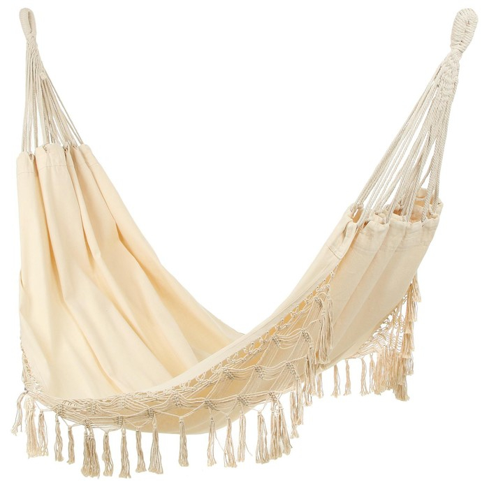 Гамак maclay, 200 х 150 см, цвет бежевый Гамак maclay, 200 х 150 см, цвет бежевый