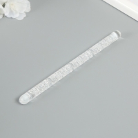 Скалка для творчества акрил "Цветочная полянка"16х1 см Скалка для творчества акрил "Цветочная полянка"16х1 см