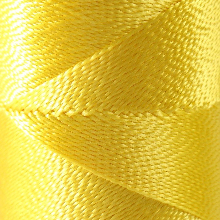 Нить полиамидная крученая 93,5*1*2 / 500м (желтая)