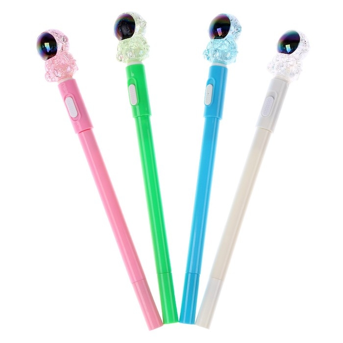 Ручка «Космонавт» световая, цвета МИКС Ручка «Космонавт» световая, цвета МИКС