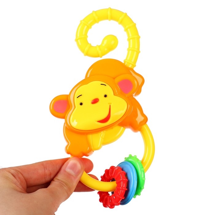 Погремушка «Африка: Обезьянка», Крошка Я Погремушка «Африка: Обезьянка», Крошка Я