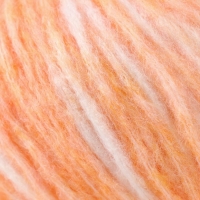 Пряжа "Raindrops" 18% шерсть, 35% полиамид, 47% акрил 115м/50гр (2909 персиковый меланж)