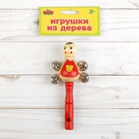 Погремушка с бубенцами &laquo;Букашки&raquo;, цвета МИКС