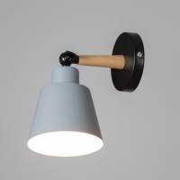 Бра "Алеста" Е27 40Вт серый 12х10х23 см Бра "Алеста" Е27 40Вт серый 12х10х23 см