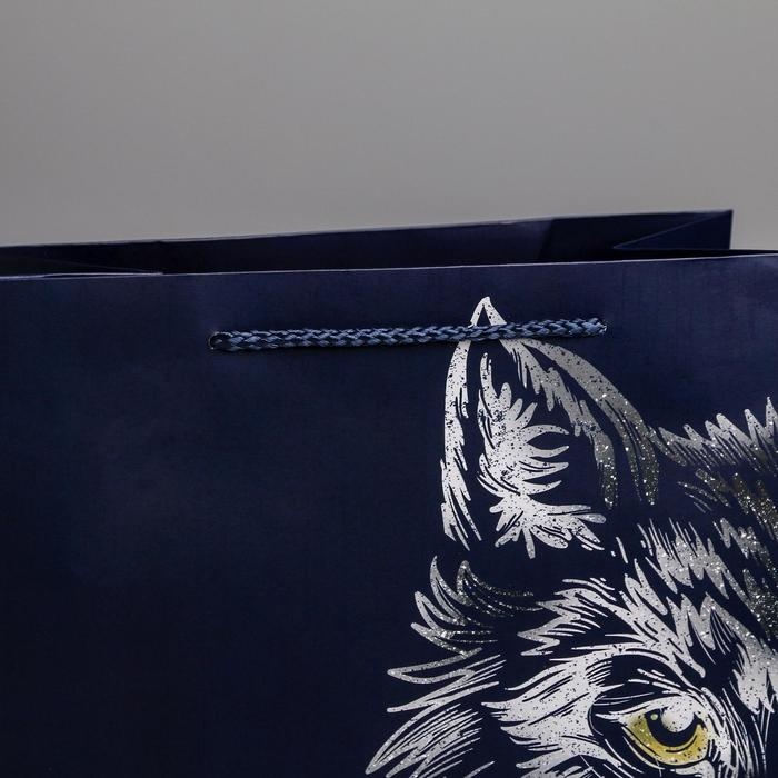 Пакет подарочный ламинированный вертикальный, упаковка, «Сильному духом», ML 23 х 27 х 11,5 см Пакет подарочный ламинированный вертикальный, упаковка, «Сильному духом», ML 23 х 27 х 11,5 см