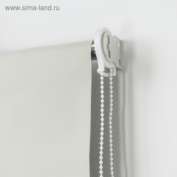 Штора рулонная &laquo;Механика. Блэкаут&raquo;, 100&times;180 см (с учётом креплений 3,5 см), цвет бежевый