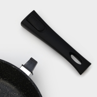 Сковорода Доляна «Элит», d=28 см, съёмная ручка, антипригарное покрытие Сковорода Доляна «Элит», d=28 см, съёмная ручка, антипригарное покрытие