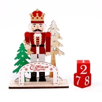 Вечный календарь «Щелкунчик» 14 × 5,5 × 18 см Вечный календарь «Щелкунчик» 14 × 5,5 × 18 см