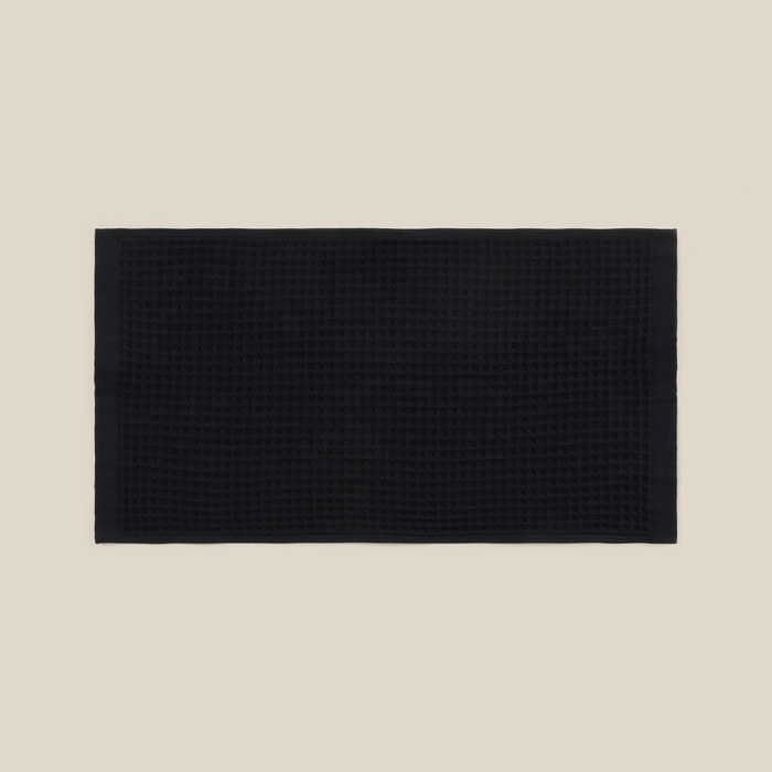 Полотенце вафельное SL HOME: Basic "Дарк Маре" 90х150 см, 100% хлопок, 340 г/м2