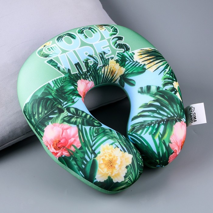 Подушка для путешествий антистресс &laquo;Тропики&raquo;