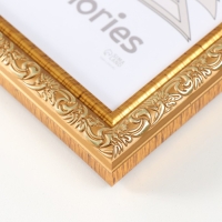 Фоторамка пластик "Винтаж" 15х21 см, золото Фоторамка пластик "Винтаж" 15х21 см, золото