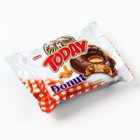 Печенье пончик &laquo;Ради тебя&raquo; с карамелью, 40 г.