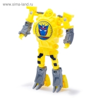 Робот «Часы», трансформируется, с индикацией времени, цвет жёлтый Робот «Часы», трансформируется, с индикацией времени, цвет жёлтый