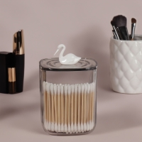 Органайзер для хранения «Пеликан», с крышкой, 9 × 9 × 13,5 см, цвет прозрачный Органайзер для хранения «Пеликан», с крышкой, 9 × 9 × 13,5 см, цвет прозрачный