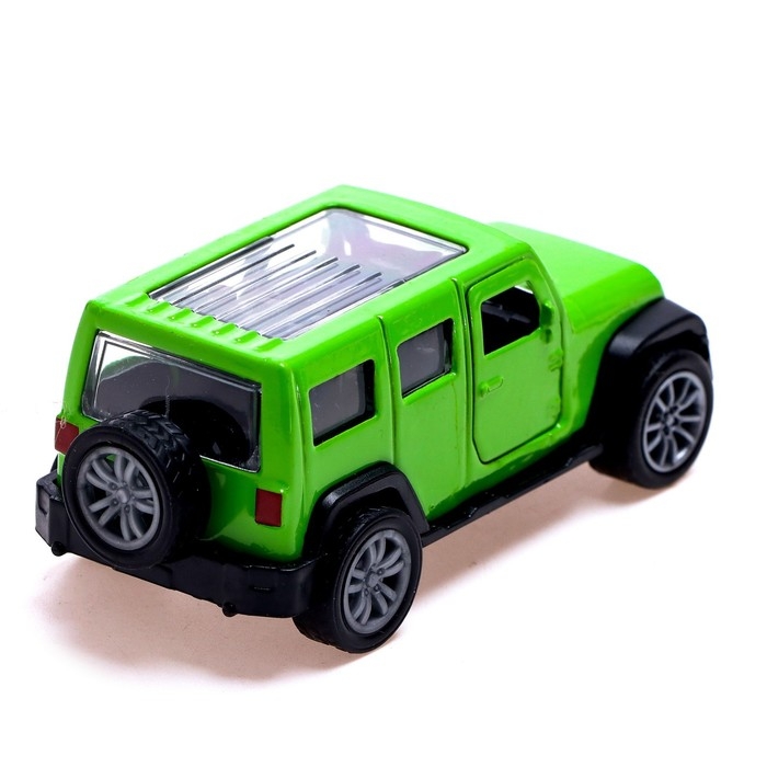 Машина металлическая &laquo;Крузер&raquo;, 1:48, инерция, открываются двери, цвет зелёный