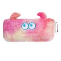 Пенал школьный меховой на молнии Calligrata "Монстрики", микс Пенал школьный меховой на молнии Calligrata "Монстрики", микс