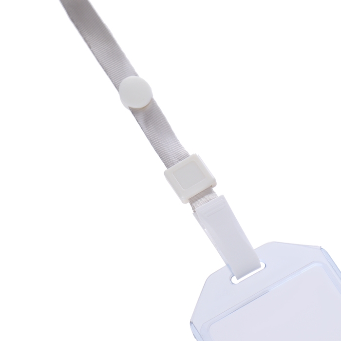 Бейдж вертикальный 54 х 85 мм, ErichKrause, длинна ленты 40 см, прозрачный корпус, текстильная лента, цвет микс Бейдж вертикальный 54 х 85 мм, ErichKrause, длинна ленты 40 см, прозрачный корпус, текстильная лента, цвет микс