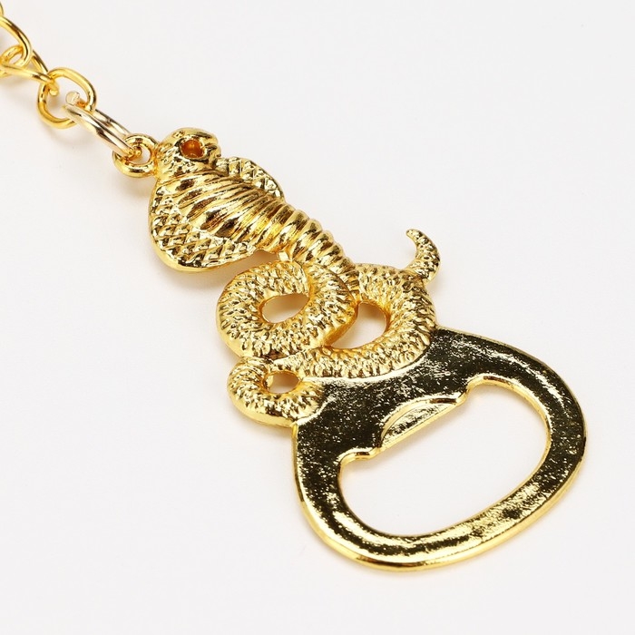 Брелок новогодний, для ключей, открывашка &laquo;Best man&raquo; 12 х 3 см