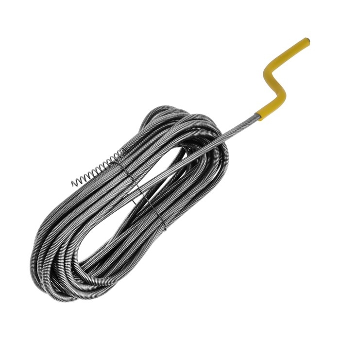 Трос сантехнический ORIO ТСП9-10000, d=9 мм, L=10 м, пружинный Трос сантехнический ORIO ТСП9-10000, d=9 мм, L=10 м, пружинный