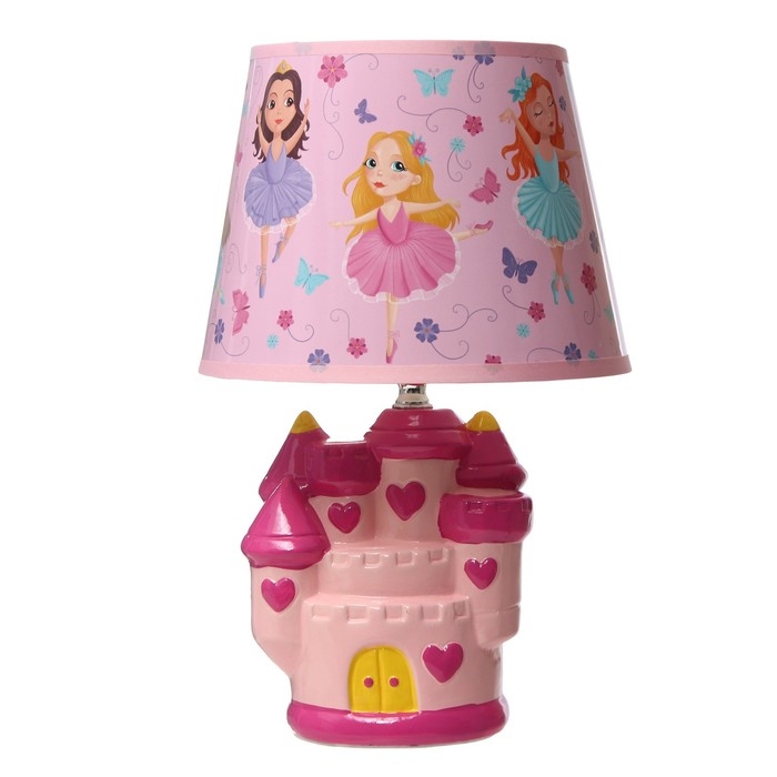 Настольная лампа "Замок принцессы" Е14 15Вт МИКС 20х20х31 см RISALUX