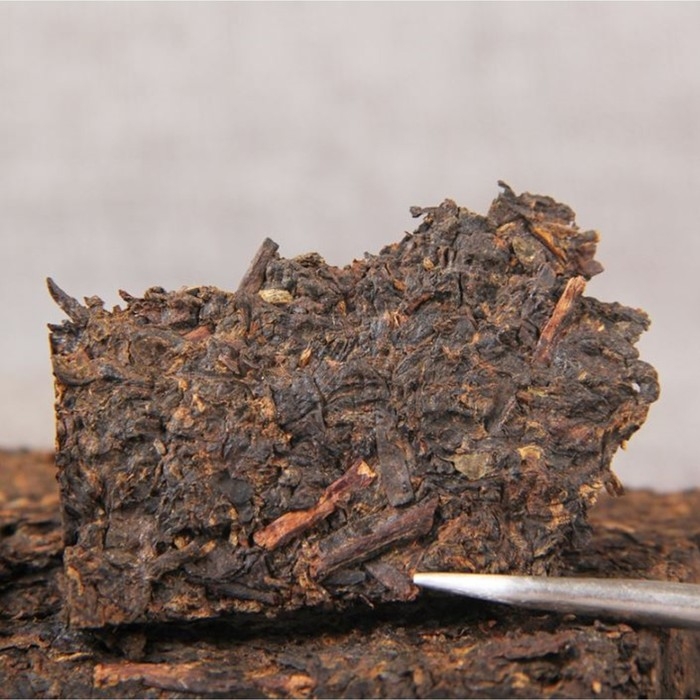 Китайский выдержанный черный чай "Шу Пуэр. PUER CHA ZHUAN", 100 г, 2017 г, Юньнань, кирпич    941764