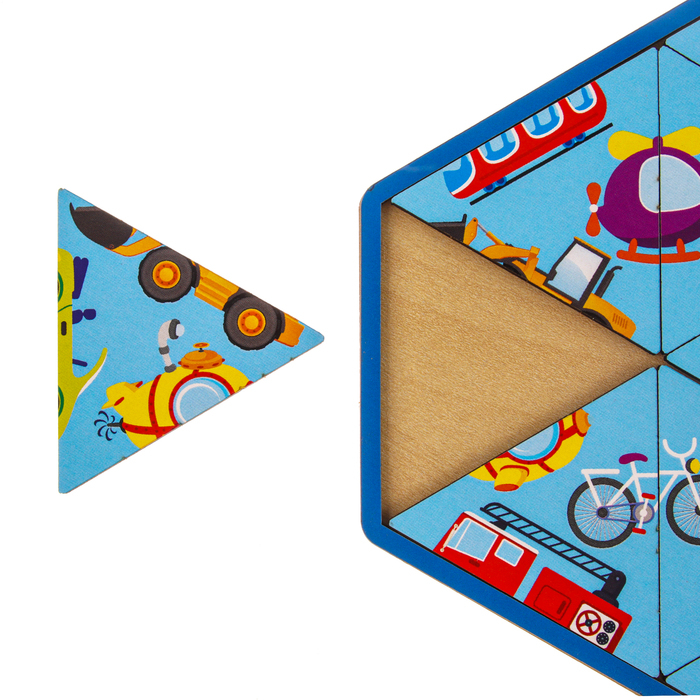 Головоломка &laquo;Транспорт&raquo;, пасьянс